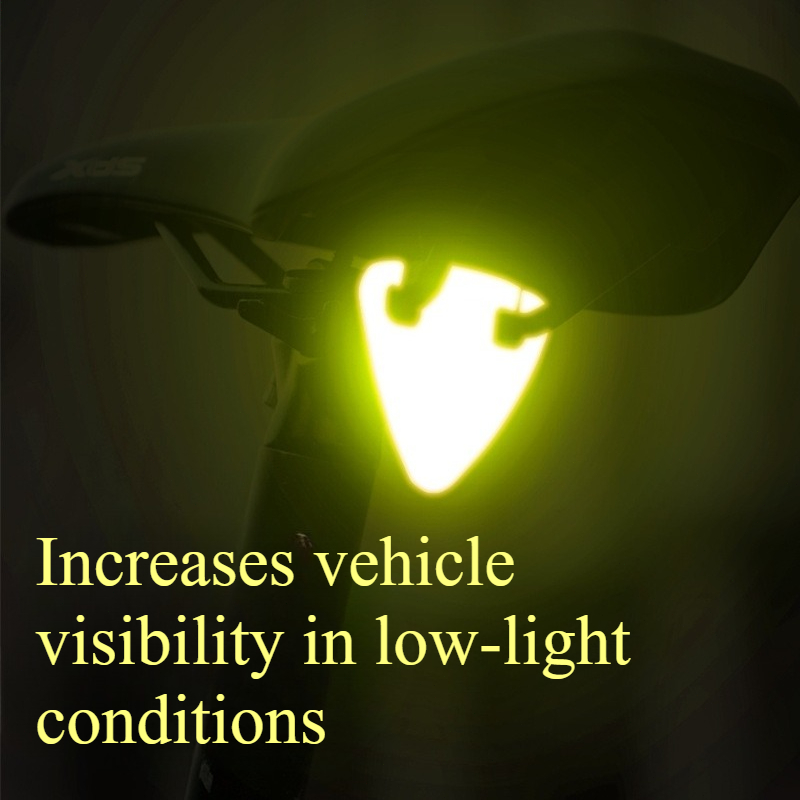 Mountain Biking Quotes - 3pcs Bicycle Reflective Sticker High Visibility