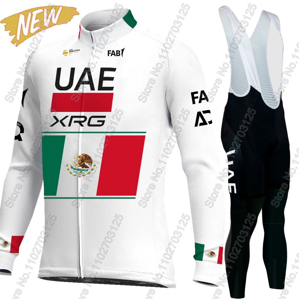 Mountain Biking Shirts - UAE Team Cycling 2026 Mexico Jersey
