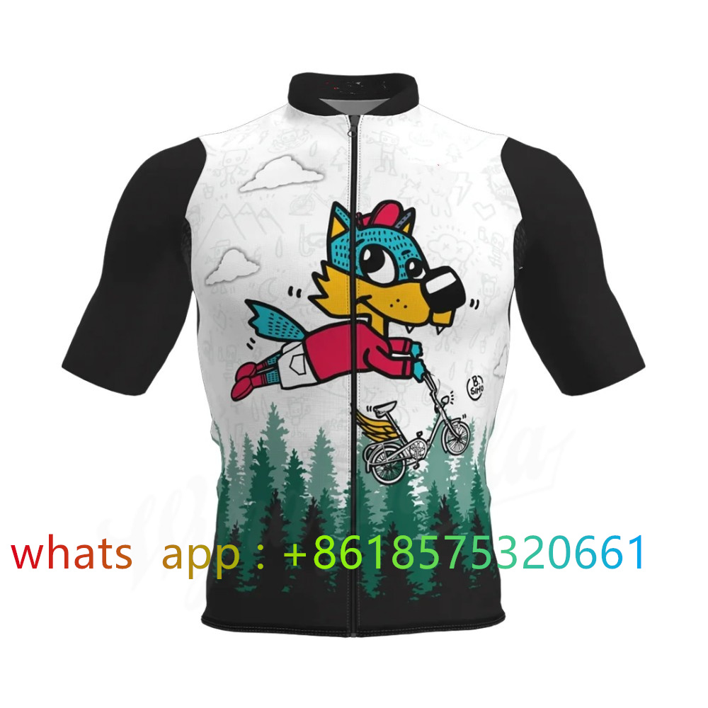 Mountain Biking Shirts - New Kid Cycling Jersey Summer Children
