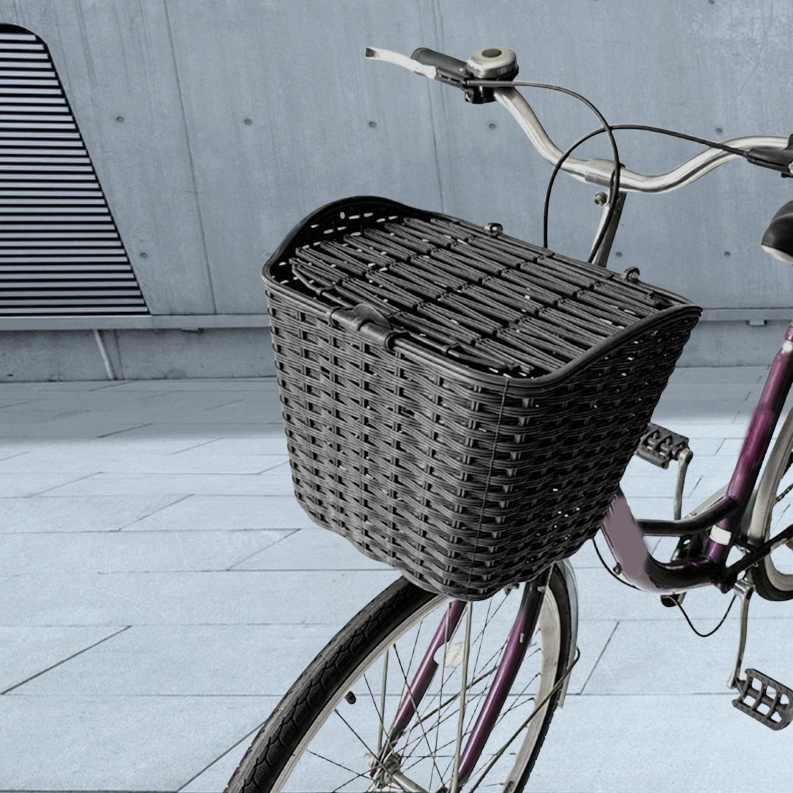 Handlebar Bike Basket with Lid - Mountain Biking Books 评论和价格