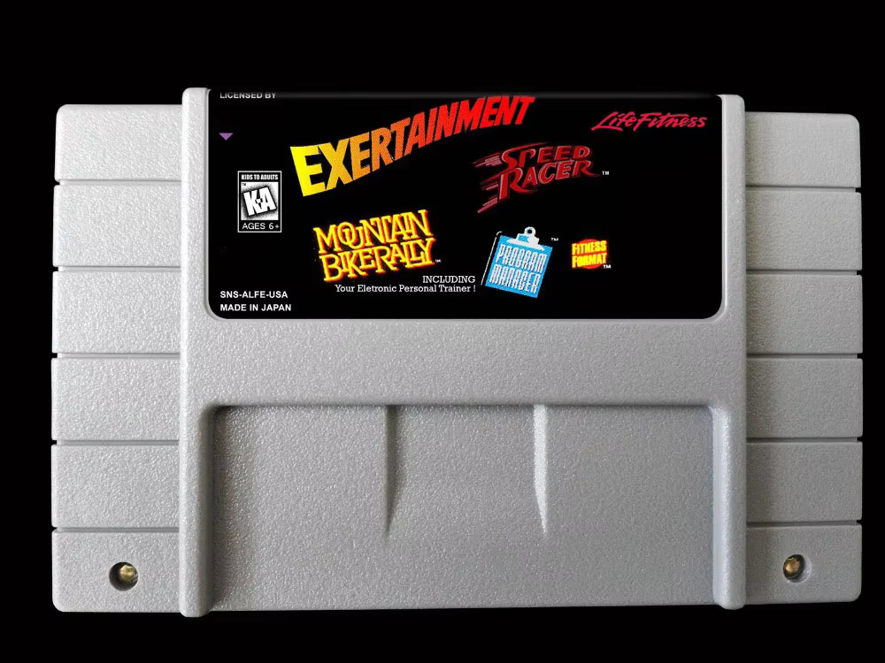 16Bit Games ** Exertainment Mo - Mountain Biking Game 评论和价格