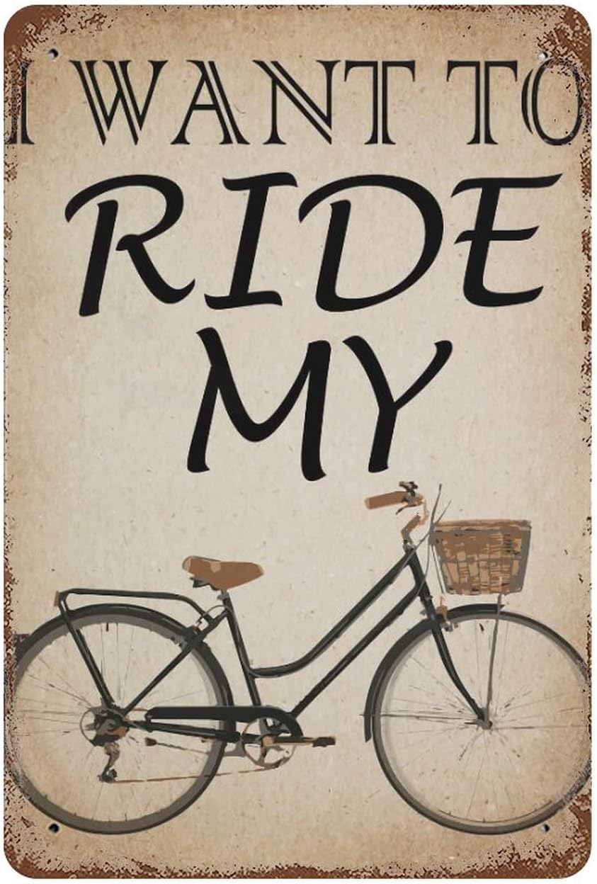 Bike Metal Tin Sign, Mountain  - Mountain Biking Game 评论和价格